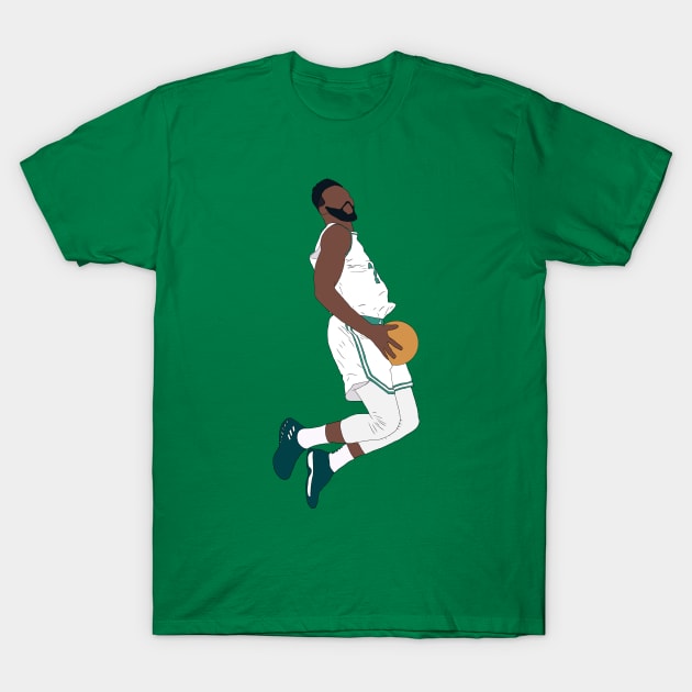 Jaylen Brown Dunk T-Shirt by rattraptees